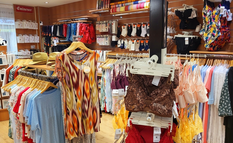 Lingerie et vetements de nuit femme chez Agremon a Ceret Perpignan City Shopping Perpignan