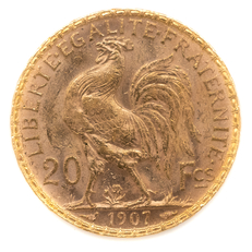 20 FRANCS MARIANE COQ - CAP OR NUMISMATIQUE Narbonne