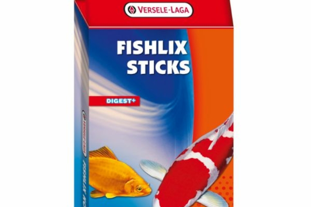 Aliment poisson sticks colorés pour poissons d’agrément et d’étang Fishlix Sticks 5 kg - Versele Laga