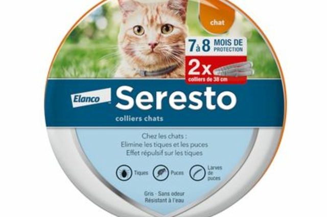 Seresto® Collier chat - PERPIGNAN - POLLESTRES - ST ESTEVE - CABESTANY - RIVESALTES - CLAIRA