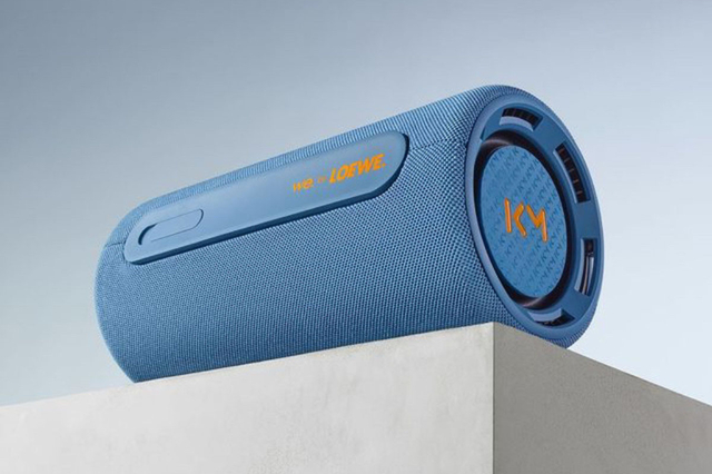 Enceinte bluetooth Loewe en édition limitée concue avec Kilian Mbappé ( ® connecté ! )