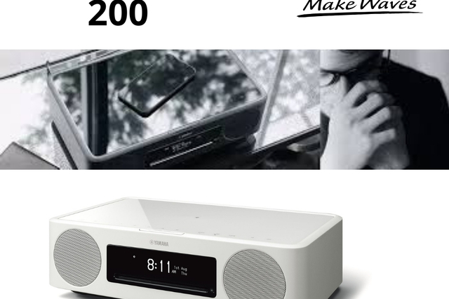  Chaîne Hi-Fi LECTEUR CD ET BIE PLUS ...10 % DE REMISE SUR L ACHAT- Yamaha MusicCast 200 Bluetooth / WIFI Coloris noir ,blanc 