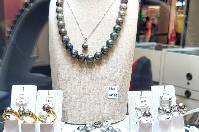 Perles tahitiennes, bijouterie D’ores et déjà Perpignan