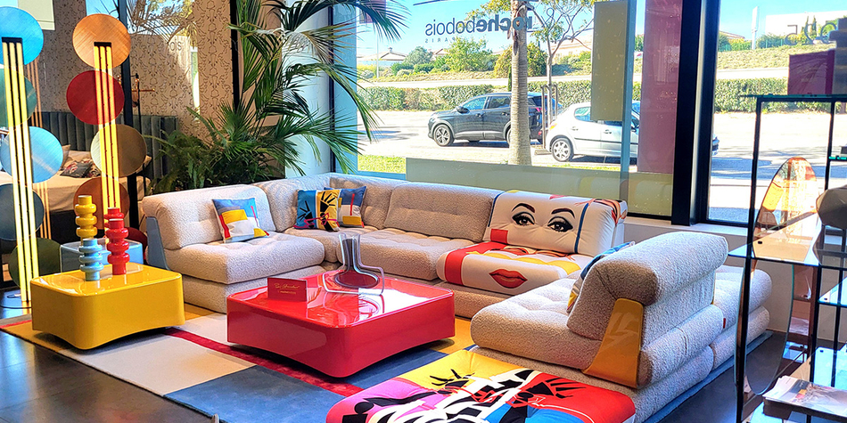 Roche Bobois Perpignan • canapés design, du mobilier contemporain luxe et des articles de décoration signés de créateurs, au Carré d'or.
