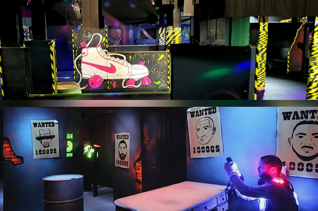 Laser game Perpignan chez Wanted Park Perpignan et roller musical