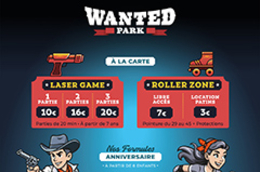 Wanted Park Perpignan • Tarifs
