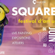 Square Up du 18 au 21 juin 2025 • Festival d'art urbain Perpignan • Carré d'Or centre commercial