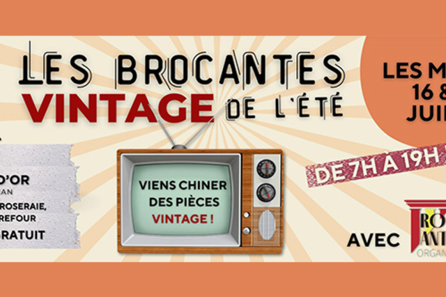 brocante vintage au Carré d'or Perpignan