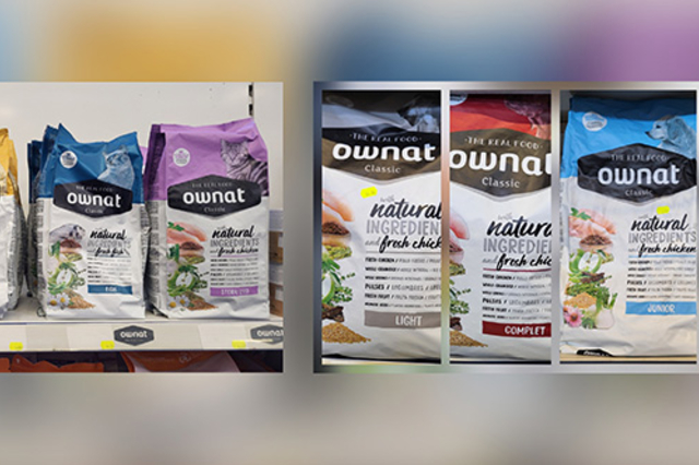 Cash Graines Perpignan vend les croquettes naturelles Ownat .