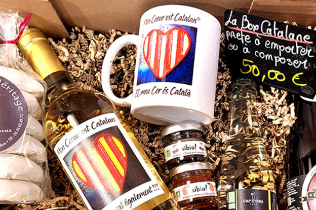 Comptoir de Mathilde Perpignan Claira vend des spécialités catalanes
