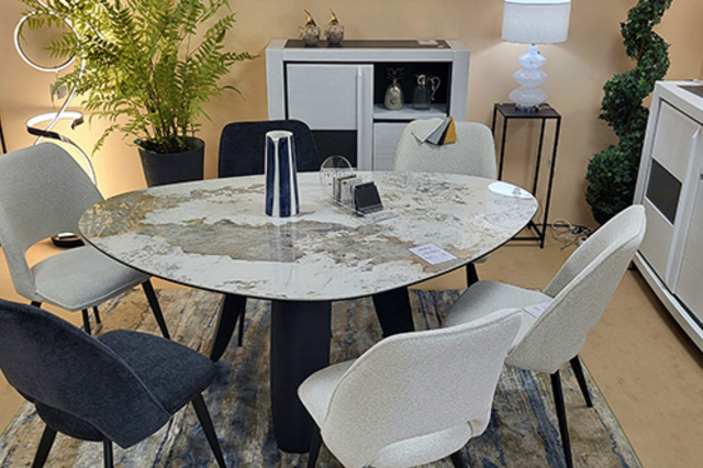 Meubles Logial Perpignan le Boulou • Tables en céramique