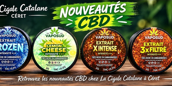 La Cigale catalane Céret : sélection de produits à base de cannabinoïdes - CBD