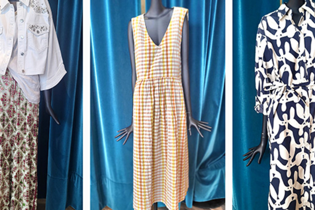 Boutique Egérie Canet en Roussillon met en avant la collection Printemps-Été 2025.