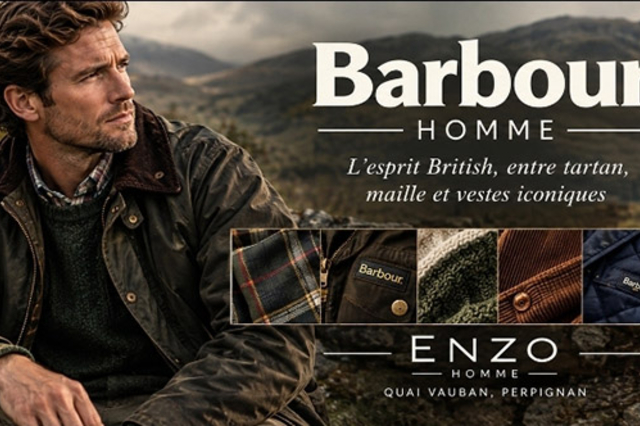 Enzo Perpignan – Vêtements Barbour homme
