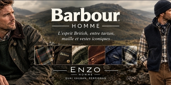 Enzo Perpignan – Vêtements Barbour homme