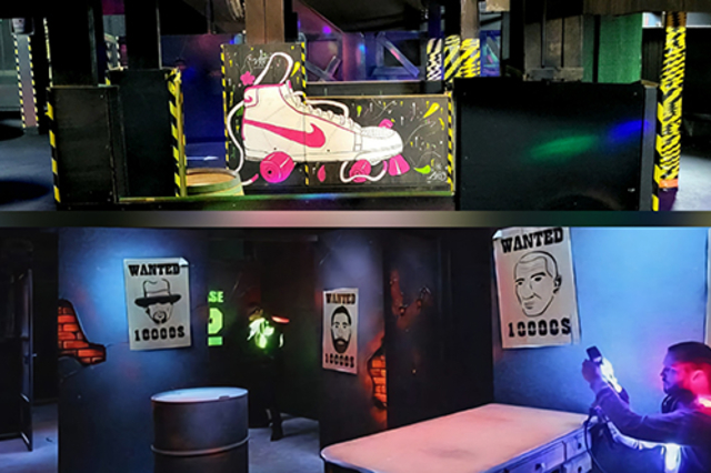Laser game Perpignan chez Wanted Park Perpignan • Roller musical Perpignan