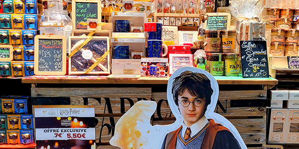 Comptoir de Mathilde Perpignan Claira et sa promo sur les chocolats Harry Potter