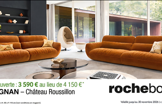 Roche Bobois Perpignan : découvrez les créations 