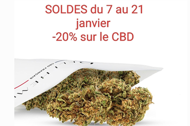 Deli Hemp Perpignan, boutique CBD • remise de -20% sur tout le CBD jusqu'au 21 janvier 2026