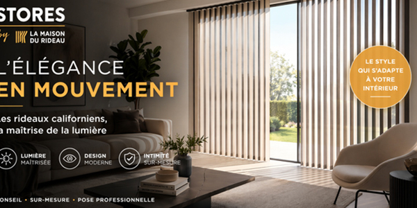 Store sur mesure à Perpignan chez Stores by la Maison du Rideau