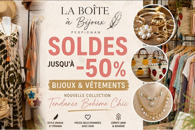 La Boîte à Bijoux Perpignan solde
