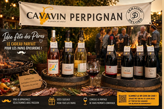 Cavavin Perpignan caviste propose une sélection de cadeau pour la Fête des Pères.