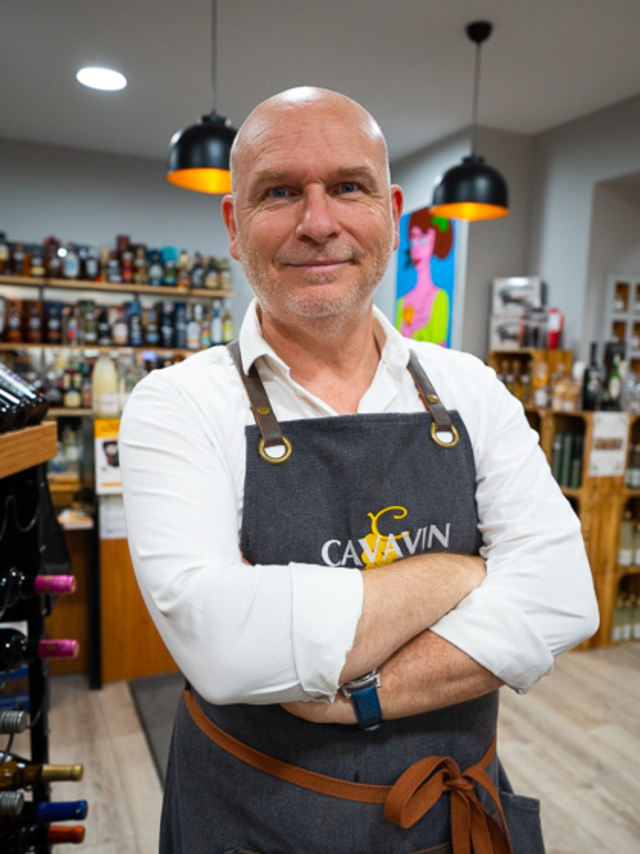 Cavavin Perpignan et Laurent Triloff le caviste (® SAAM -evan PETITFILS)