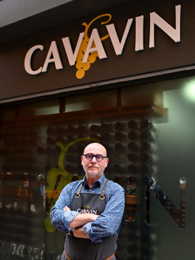 Laurent Triloff est responsable Cavavin Perpignan (® SAAM Stéphane DELCHAMBRE)